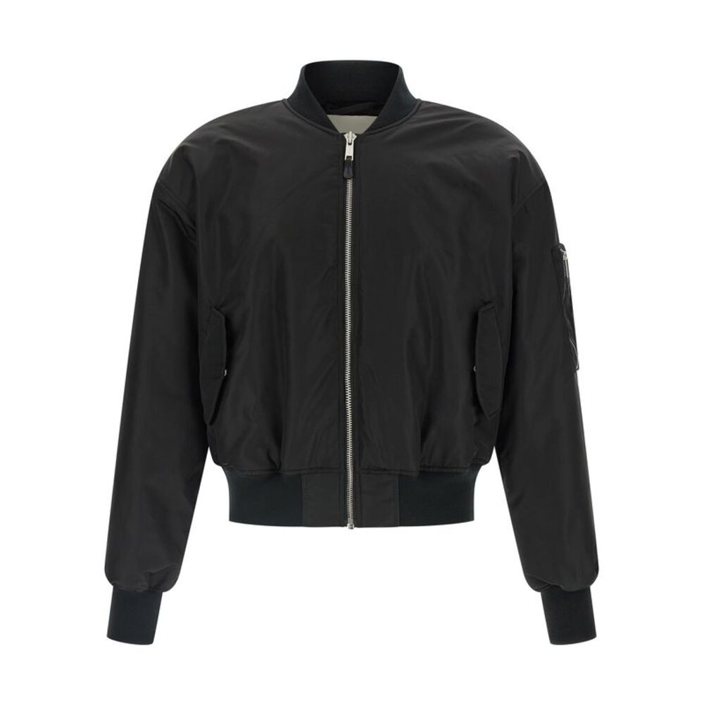 Entire Studios Black Nylon Men's Bomber